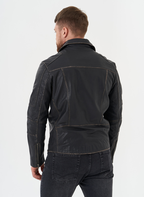 Кожаная куртка "косуха" 