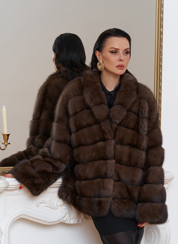 Куртка из баргузинского соболя