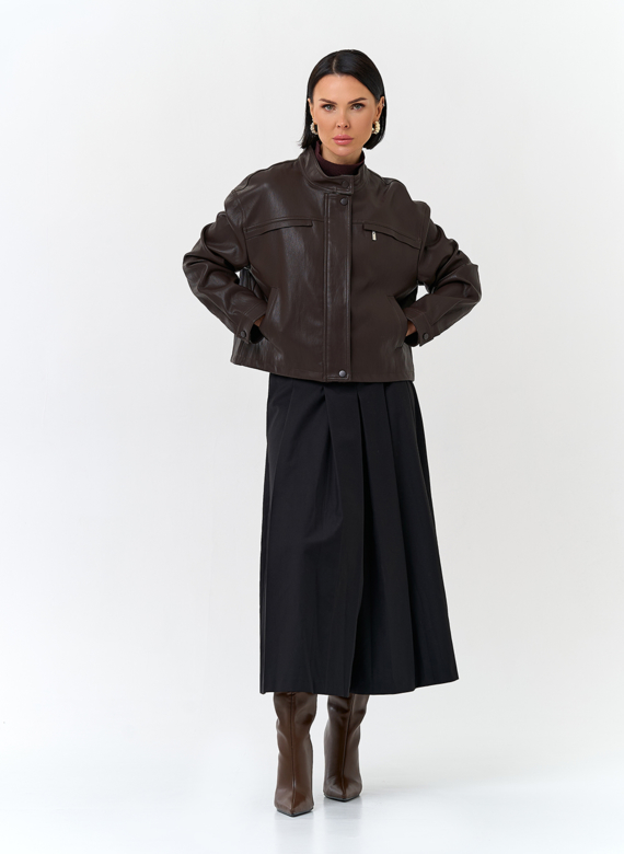 Женская куртка из эко кожи