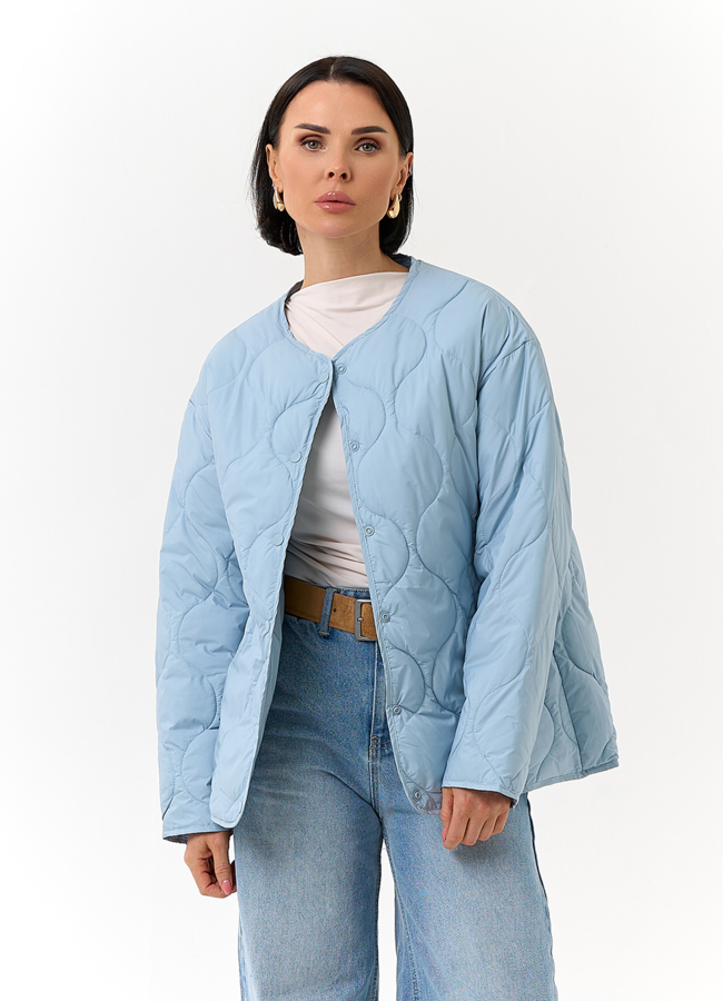 Женская утепленная куртка  модель № 32756 универмаг малина