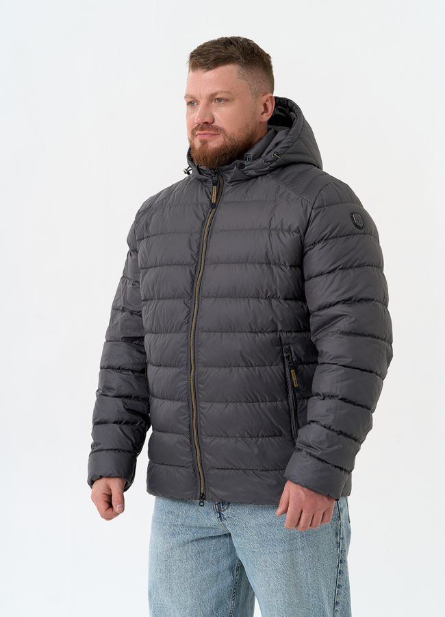 Куртка мужская с капюшоном модель № 32519 универмаг малина